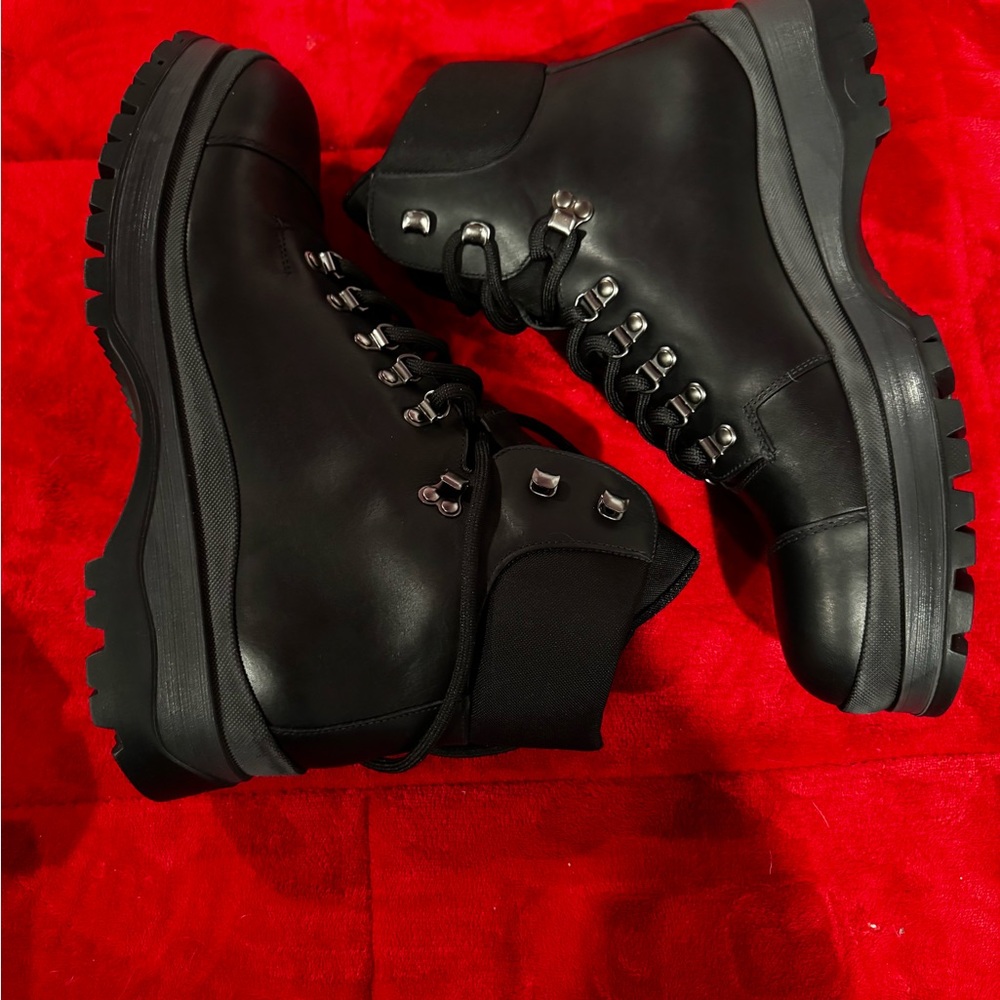 Black Tactical Boots Prada men’s - Picture 7 of 13